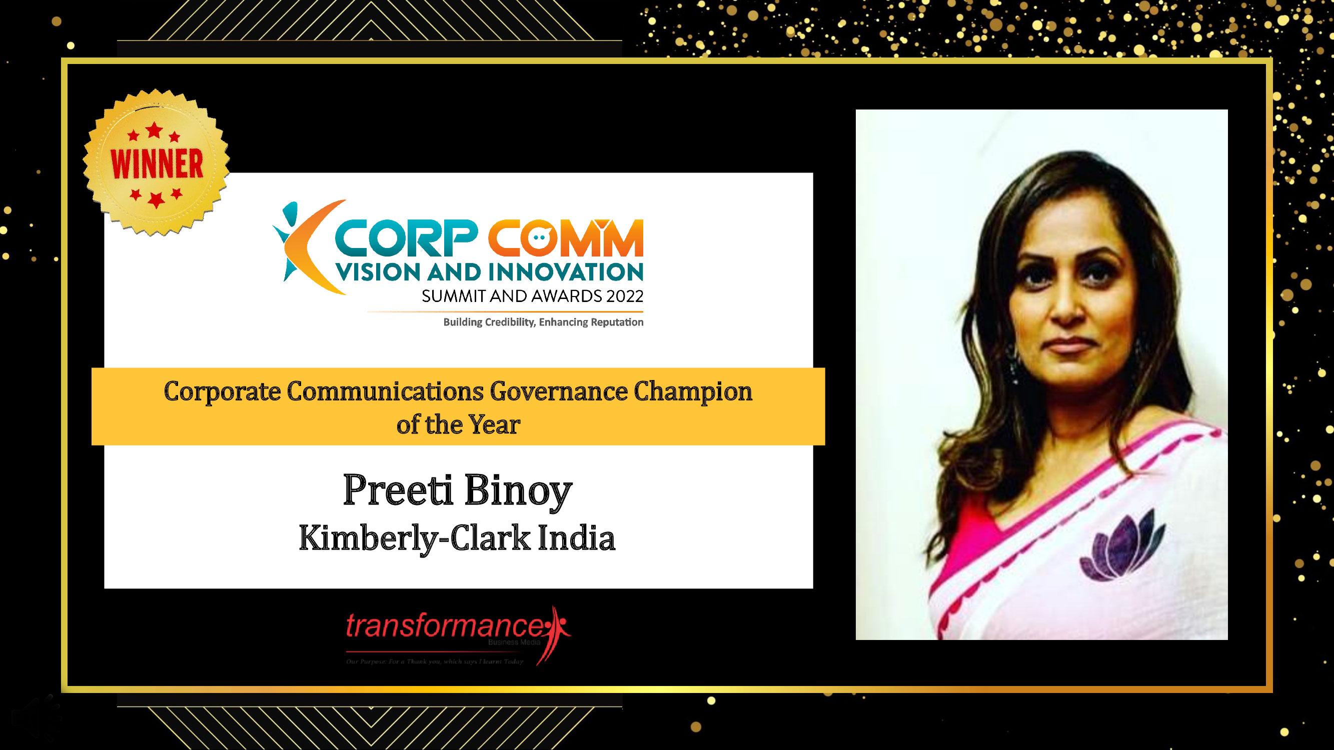 Preeti Binoy, Kimberly-Clark India