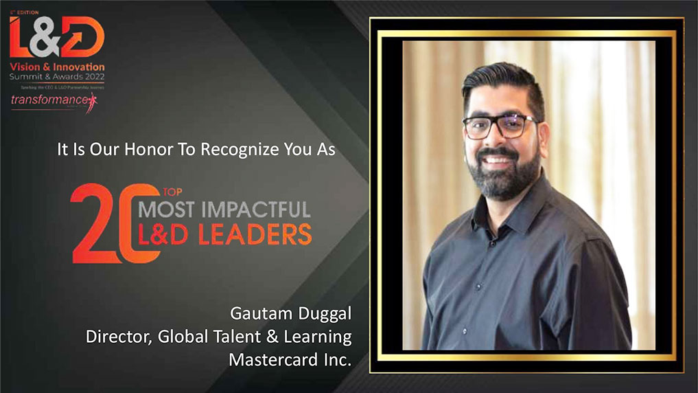 Gautam Duggal, Director, Global Talent & Learning, Mastercard Inc.