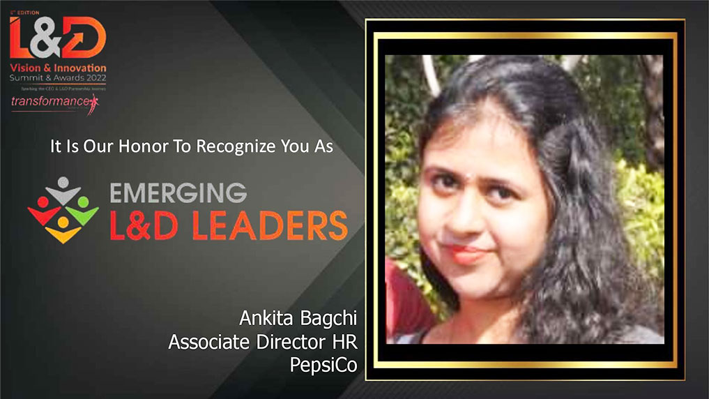 Ankita Bagchi, Associate Director HR, PepsiCo